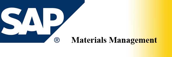 SAP Materials Management Training